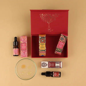 真實美顏 – 4款阿育吠陀迷你臉部精油 Trial Kit iYURA