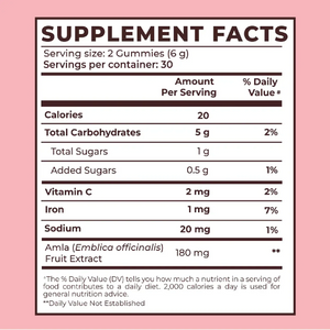 Amla Gummies I Vegan Gummies with 100% plant-based actives for anti-aging, healthy skin, digestion and immunity Supplements Ayuttva
