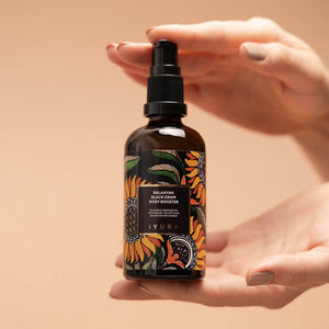 Blissful Bestsellers Bundle - With a skin-firming body oil, around-the-eye skin firming cream and an age-defying face moisturizer Beauty set The Ayurveda Experience