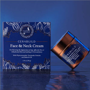 Cerabuild Face and Neck Cream - Restore and Protect Your Skin's Lost Moisture with Phyto-Ceramides - Pack of 2 Lotion & Moisturizer A Modernica Naturalis