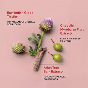 Dim N Dazzle Dark Spot Patch — 淡化頑固色斑與斑駁黯沉,採用 East Indian Globe Thistle、Chebulic Myrobalan、Niacinamide 及 Glycolic Acid 賦能 — 為追求超均勻、晶透無瑕膚色的最佳淡斑貼。