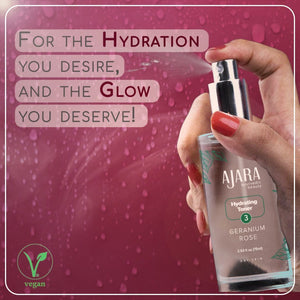 Geranium Rose Hydrating Toner (For Dry/Vata Skin) Toner Ajara