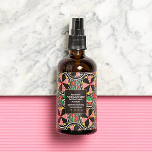 Keranya Pure Black Seed Potent Hair Potion (Pack of 2) - More Shiny Hair On The Head, Not In The Comb Hair Oil iYURA