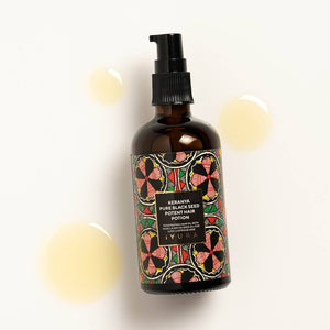 Keranya Pure Black Seed Potent Hair Potion (Pack of 2) - More Shiny Hair On The Head, Not In The Comb Hair Oil iYURA