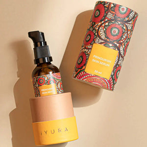 Prinourish Skin-Enriching Superfood Serum - With Almond Oil, Olive Oil, Turmeric, Mango and More Ayurvedic Herbs Face oil iYURA