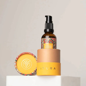 Prinourish Skin-Enriching Superfood Serum - With Almond Oil, Olive Oil, Turmeric, Mango and More Ayurvedic Herbs Face oil iYURA