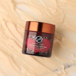 Smooth-Sorbet | Oil-Free Face Gel Crème | For Apparent Wrinkle-Filling Effect, Clarity, Smoothness & Hydration - Pack of 2 Lotion & Moisturizer A Modernica Naturalis