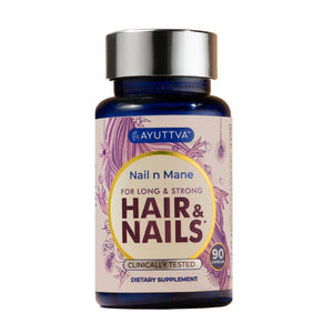 Nail n Mane - 阿育吠陀補充劑，助你擁有健康、強韌同亮麗嘅頭髮與指甲。 Supplements Ayuttva