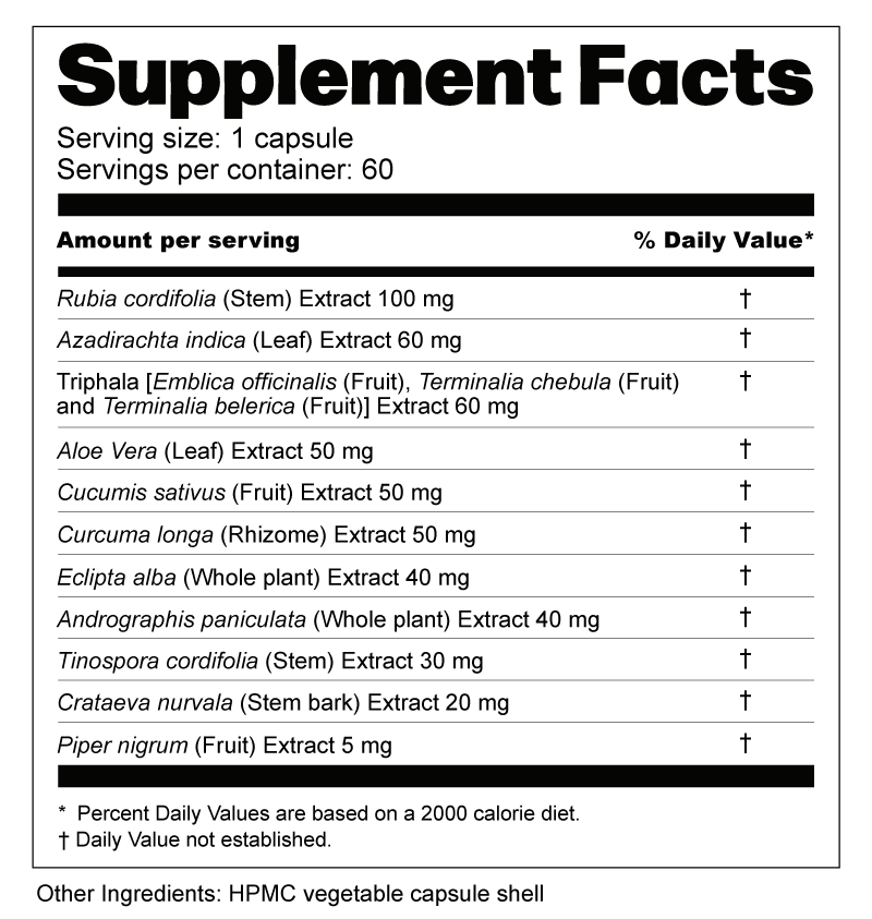 Clearizy 淨肌膠囊 —— 針對暗瘡及爆發問題的 5 合 1 控油方案｜潔淨標籤 100% 天然成分｜快速見效 持久維持 Supplements Ayuttva