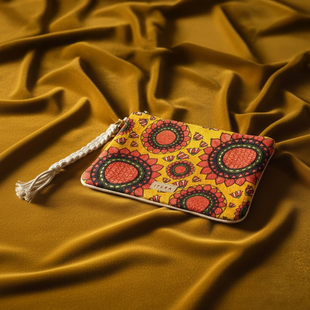 iYURA 限量版 Madhubani 珍藏小袋 - Abundance singleton_gift The Ayurveda Experience