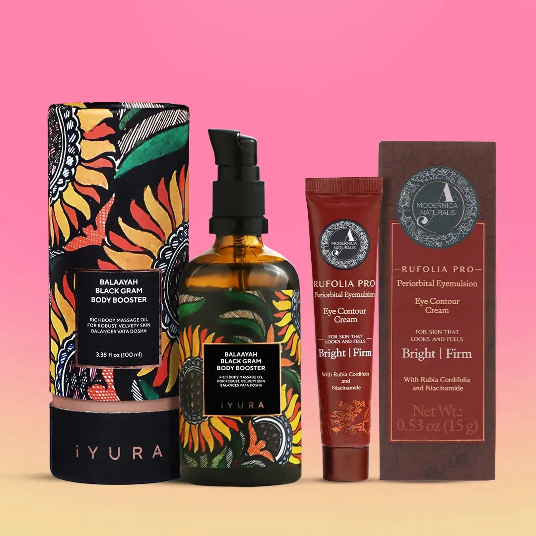 眼周及身體肌膚緊緻雙效組，搭配 PRO Beauty set iYURA