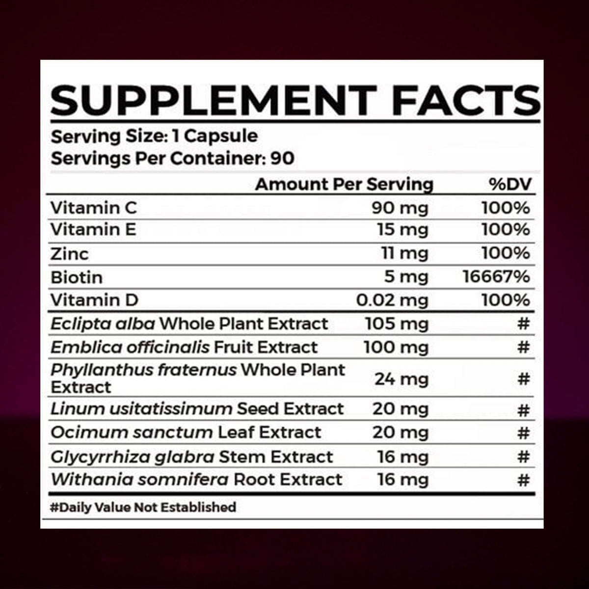 Nail n Mane - 阿育吠陀補充劑，助你擁有健康、強韌同亮麗嘅頭髮與指甲 Supplements Ayuttva