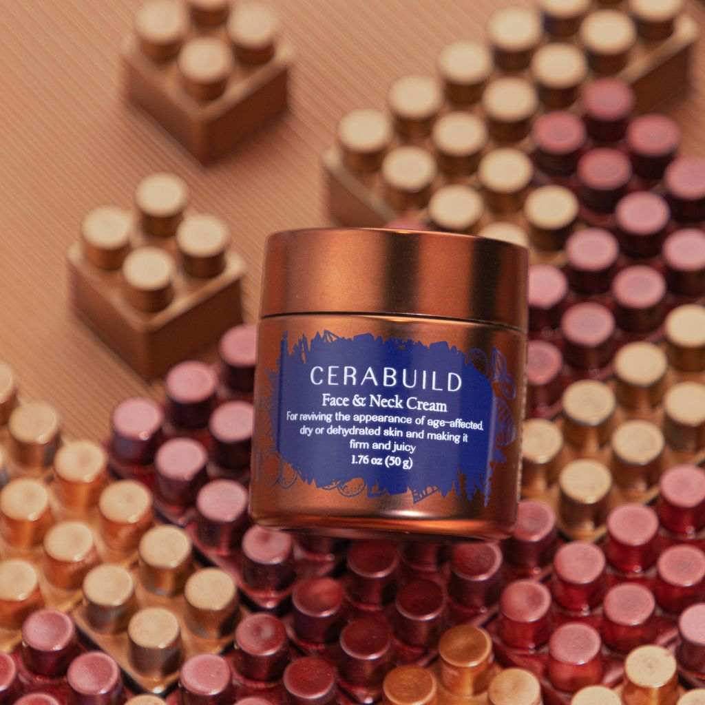 Cerabuild Face and Neck Cream - Restore and Protect Your Skin's Lost Moisture with Phyto-Ceramides Lotion & Moisturizer A Modernica Naturalis 