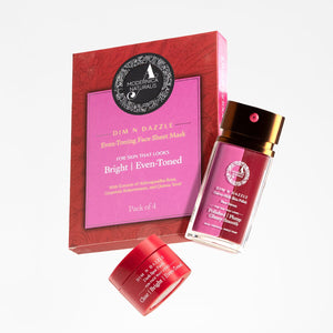 Dim N Dazzle Complete Even-Tone & Glow Trio Serum A Modernica Naturalis 