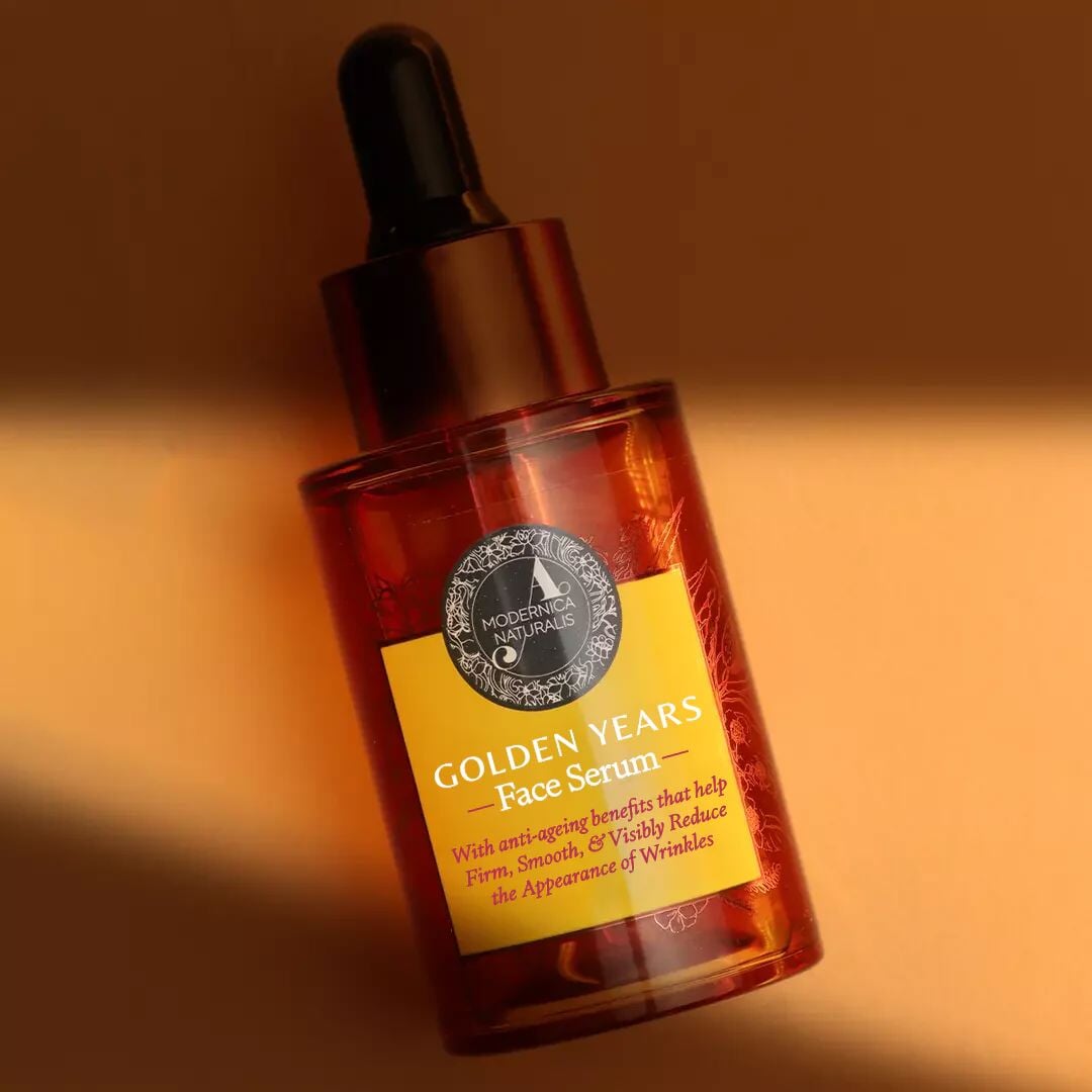 Golden Years - Face Serum For Age Spots, Clear Complexion & Unwrinkled-Appearance Face Serum A Modernica Naturalis 