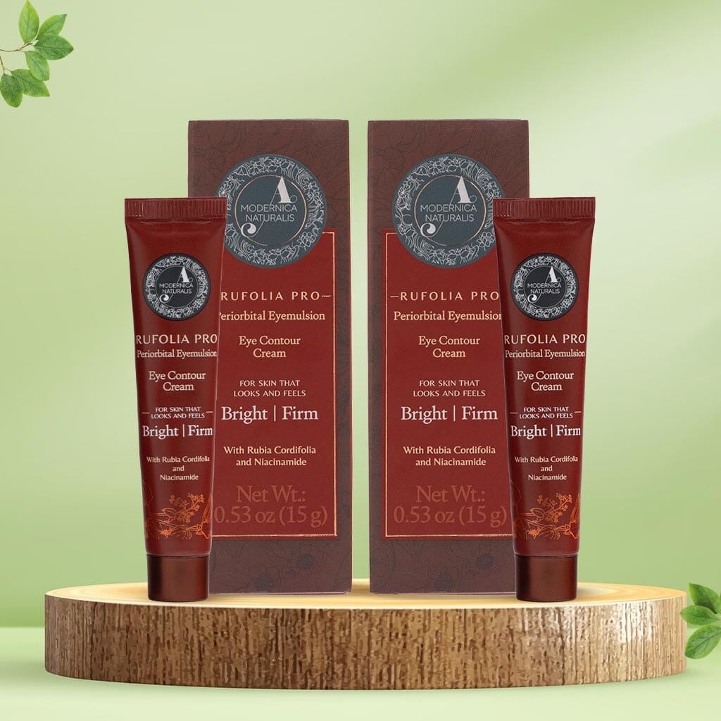 Rufolia PRO 眼部輪廓霜 – 提亮、緊緻並滋潤眼周 –- 兩瓶裝 Eye Cream A Modernica Naturalis