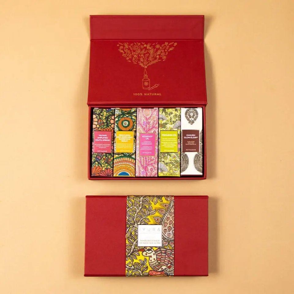 迷你面部油套裝 – 5款阿育吠陀迷你臉部精油 Trial Kit iYURA
